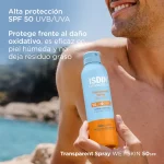 Transparent Spray Wet Skin SPF 50-4